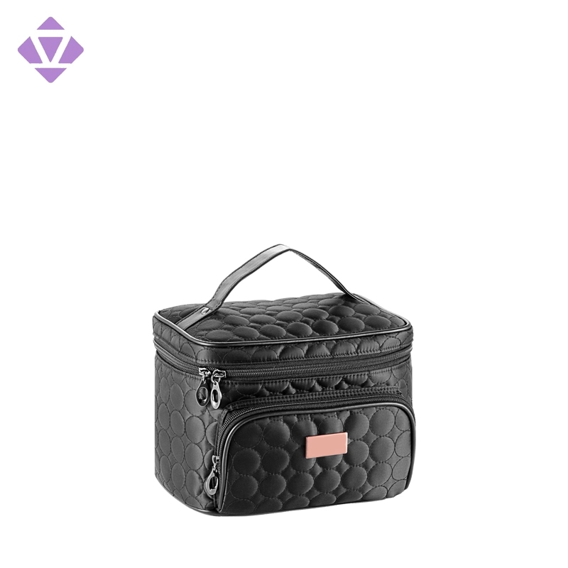 Travel Makeup Bag with MirrorMultifunction Portable Toiletry Bag Large